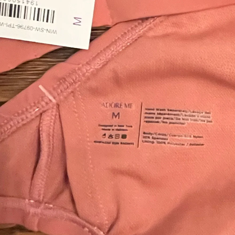 NWT Adore Me Demi Contour Pink Bikini Set, S/M